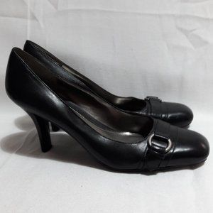 Bandolino Black Leather Shoes Size:8.5M